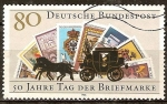 Stamps Germany -  50 años Día del sello.