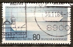 Stamps Germany -  25a Aniv de la Organización para la Cooperación Económica y el Desarrollo.