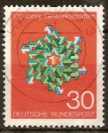 Stamps Germany -  Cent de Sindicatos Alemanes.