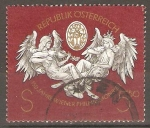 Stamps : Europe : Austria :  150th  ANIVERSARIO  DE  LA  ORQUESTA  FILARMÒNICA  DE  VIENA