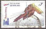 Stamps : Europe : Austria :  CAMPEONATO  MUNDIAL  DE  ESQUÌ  ALPINO.  St.  ANTON  AM  ARLBERG.