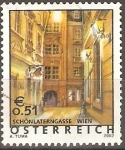 Stamps : Europe : Austria :  SCHÖNTATERNGASSE,  VIENNA.
