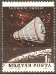 Stamps Hungary -  ESPACIO.  AMISTAD  7.