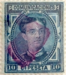 Stamps Spain -  10 céntimos 1876