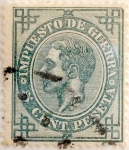 Sellos de Europa - Espa�a -  5 céntimos 1876