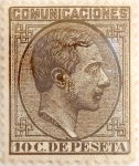 Stamps Spain -  10 céntimos 1878