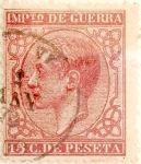 Stamps Europe - Spain -  15 céntimos 1877