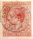 Stamps Europe - Spain -  15 céntimos 1877