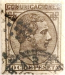 Sellos de Europa - Espa�a -  10 céntimos 1878