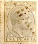Stamps Europe - Spain -  1 peseta