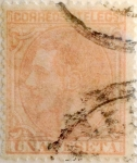 Stamps Spain -  1 peseta 1879