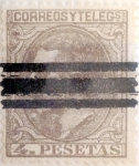 Stamps Spain -  4 pesetas 1879