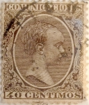 Stamps Spain -  40 céntimos 1889