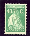 Stamps Portugal -  Diosa Ceres