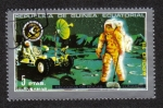 Stamps Equatorial Guinea -  Lunar rover