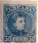 Sellos de Europa - Espa�a -  30 centimos1901