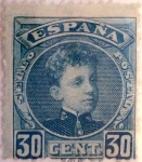 Sellos de Europa - Espaa -  30 centimos1901