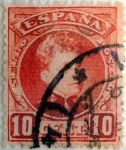 Stamps Spain -  10 céntimos 1901
