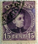 Sellos de Europa - Espa�a -  15 céntimos 1905