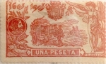 Stamps Spain -  1 peseta 1905