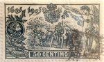 Stamps Spain -  50 céntimos 1905