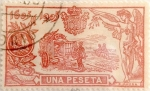 Stamps Spain -  1 peseta 1905
