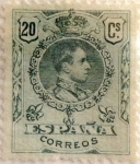 Sellos de Europa - Espa�a -  20 céntimos 1910