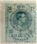 Stamps Spain -  50 céntimos 1910