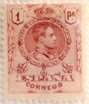 Stamps Spain -  1 peseta 1910