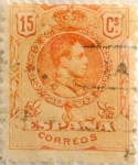 Stamps Spain -  15 céntimos 1917