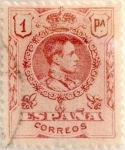 Sellos de Europa - Espa�a -  1 peseta 1910