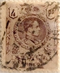 Sellos de Europa - Espaa -  4 pesetas 1910