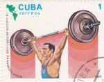 Sellos de America - Cuba -  IX Juegos deportivos panamericanos