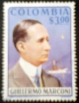 Stamps : America : Colombia :  Guillermo Marconi