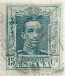 Stamps Spain -  15 céntimos 1923