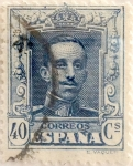 Stamps Spain -  40 céntimos 1923