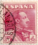 Stamps Spain -  4 pesetas 1925