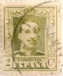 Stamps Spain -  2 céntimos 1924