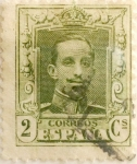 Stamps Spain -  2 céntimos 1924