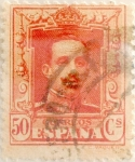Stamps Spain -  50 céntimos 1925