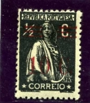 Stamps Portugal -  Diosa Ceres Sobrecargados