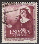 Stamps : Europe : Spain :  ESPAÑA SEGUNDO CENTENARIO USD Nº 1116 (0) 90C CARMÍN CONGRESO EUCARISTICO