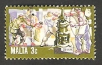 Stamps Malta -  Acuñación de monedas