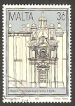 Stamps Malta -  872 - Iglesia de La Sagrada Familia