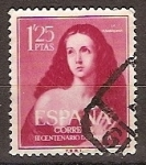 Stamps Spain -  ESPAÑA SEGUNDO CENTENARIO USD Nº 1129 (0) 1,25P LILA ROSACEO EL ESPAÑOLETO