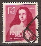 Sellos de Europa - Espaa -  ESPAÑA SEGUNDO CENTENARIO USD Nº 1129 (0) 1,25P LILA ROSACEO EL ESPAÑOLETO