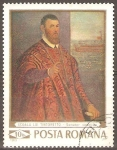 Stamps : Europe : Romania :  SENADOR  VENECIANO.  ÈL  SCOALA  TINTORETTO.