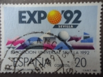 Stamps Spain -  Expo 92 - Sevilla - Exposición Universal sevilla 1992 - La era de los Descubrimientos