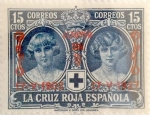 Stamps Spain -  15 céntimos 1927