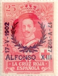 Stamps Spain -  25 céntimos 1927